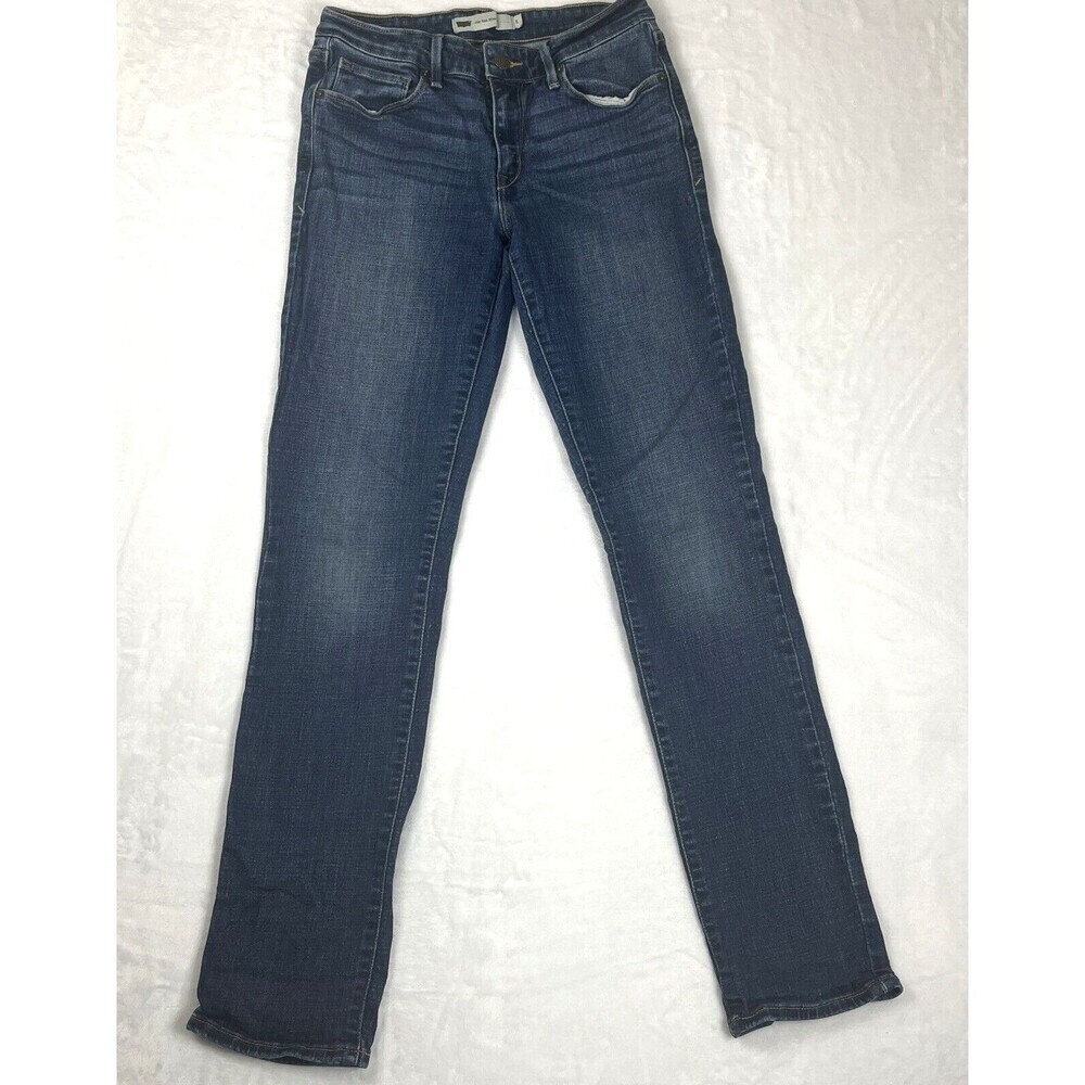 Levi's Women's Mid-Rise Skinny Jeans Blue Size 6